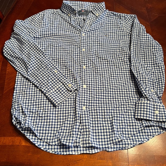 Vineyard Vines Men's Performance Classic Fit Tucker Shirt Sz L - Picture 1 of 4